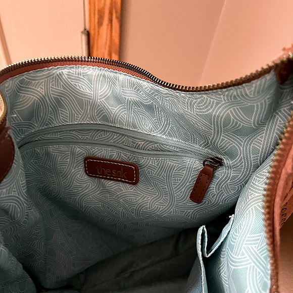 The Sak Soft Brown Suede Shoulder Bag - Picture 9 of 10